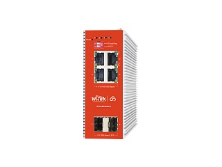 Wi-Tek WI-PCMS306GF-I, коммутатор промышленный L2 PoE, порты 4GE PoE, 2SFP, Cloud , шт