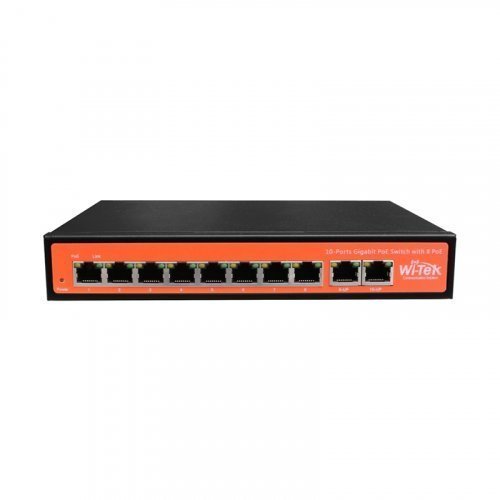 Wi-Tek WI-PS308G неуправляемый PoE коммутатор 
