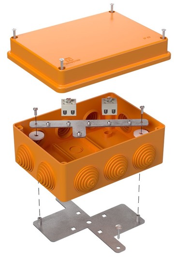 Коробка огнестойкая для о/п 40-0310-FR2.5-4 Е15-Е120 150х110х70 Промрукав