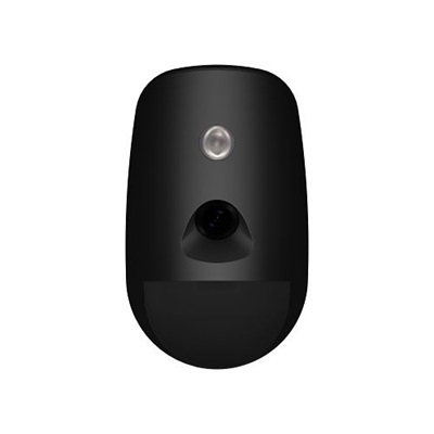 Hikvision DS-PDPC12PF-EG2-WE(RU) ИК-датчик беспроводной с камерой, защита от животных (Черный).