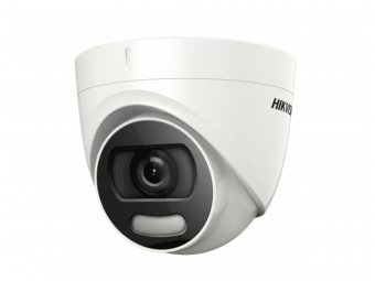 Hikvision DS-2CE72HFT-F28(2.8mm) 5Мп уличная купольная HD-TVI камера с LED подсветкой до 20м.