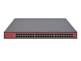 Wi-Tek WI-PS348G Коммутатор неуправляемый PoE 600Вт, порты 48 PoE GE, шт