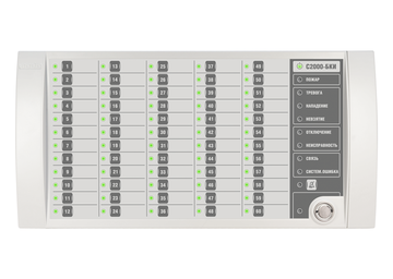 Болид С2000-БИ(2RS485) Блок индикации для работы в составе ИСО "Орион"