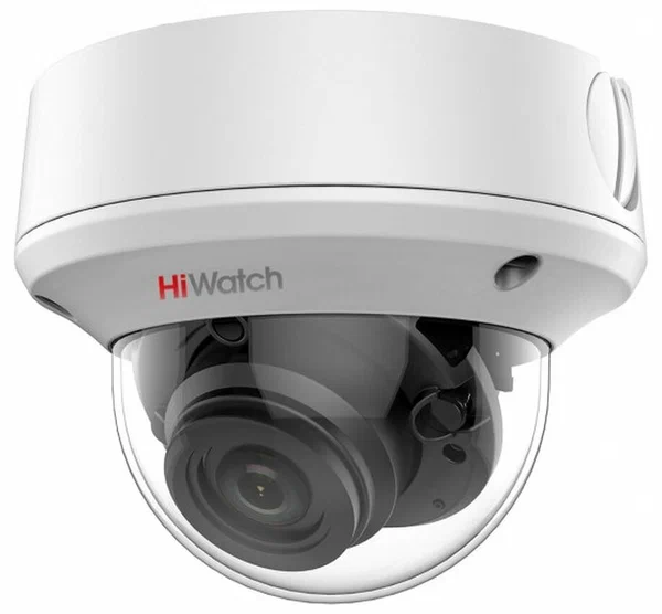 HiWatch DS-T508 (2,7-13,5 мм.) Уличная купольная HD-TVI камера 5Мп.