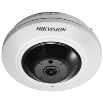 Hikvision DS-2CD2935FWD-I(1.16mm) 3Мп fisheye IP-камера c EXIR-подсветкой до 8м.