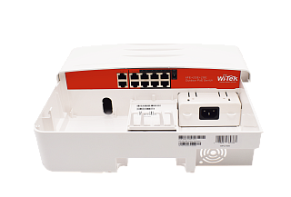 Wi-Tek WI-PS210G-O, Коммутатор уличный неуправляемый PoE 120Вт, порты 8 PoE (6FE+2GE)+2GE+1SFP, Watc