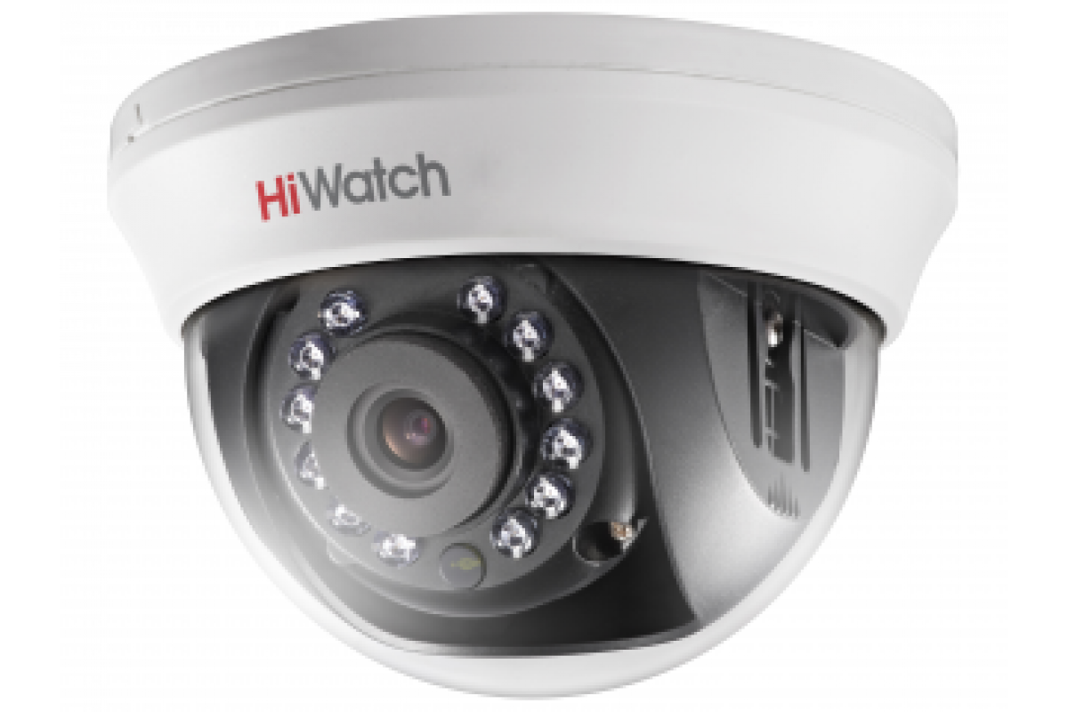 HiWatch DS-T201(B) (3,6 мм) внутренняя купольная HD-TVI камера