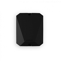 Ajax MultiTransmitter black Модуль для подключения проводной сигнализации к Ajax и управления охрано