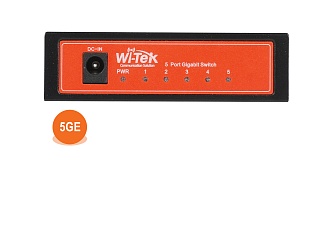 Wi-Tek WI-SG105 Неуправляемый коммутатор 100/1000Base-T, DC12V