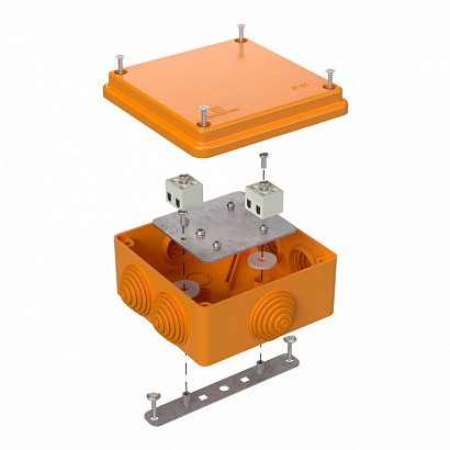 ОКЛ Коробка огнестойкая 100x100x50 40-0300-FR1.5-4 Е15-Е120 Промрукав