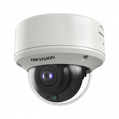 Hikvision DS-2CE59H8T-AVPIT3ZF(2.7-13.5 mm) 5Мп уличная купольная HD-TVI камера.