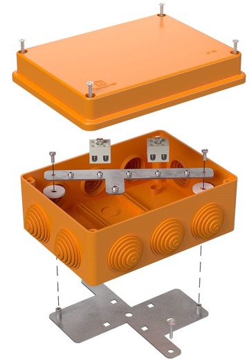 Коробка огнестойкая для о/п 40-0310-FR1.5-4 Е15-Е120 150х110х70 Промрукав