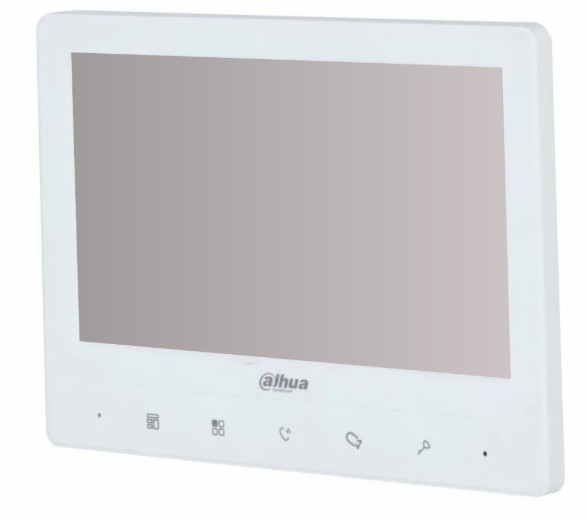 Монитор видеодомофона IP 7  дюймовый,  белый DHI-VTH1020J