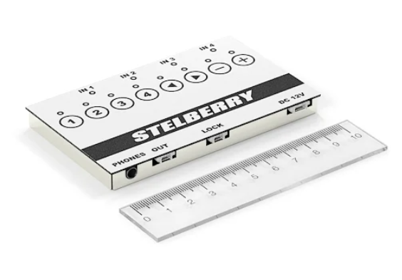 Stelberry MX-325 Профессиональный 4-канальный аудиомикшер с выходом для наушников и сенсорным управл