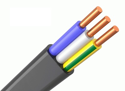 Кабель ВВГнг 3х2,5 LS ГОСТ (20 метров)