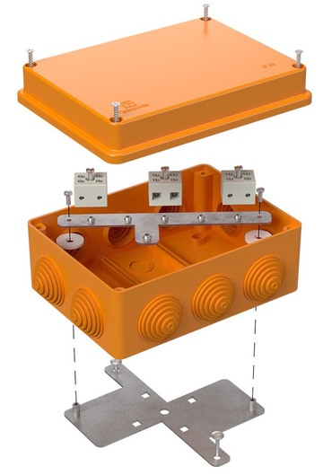 Коробка огнестойкая для о/п 40-0310-FR6.0-6 Е15-Е120 150х110х70 Промрукав
