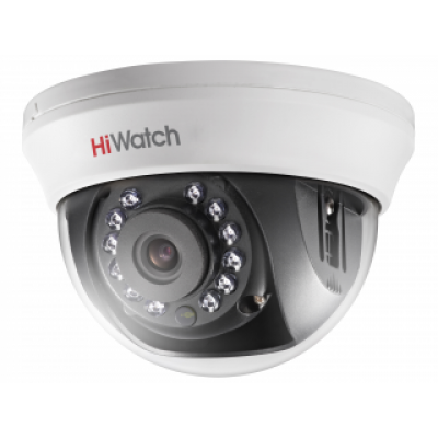 HiWatch DS-T201(B) (2,8 мм) внутренняя купольная HD-TVI камера