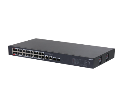 Dahua DH-CS4226-24ET-375 24-портовый PoE коммутатор с функцией облачного управления