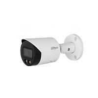 Dahua DH-IPC-HFW2449SP-S-LED-0280B Уличная цилиндрическая IP-видеокамера Full-color с ИИ. 4Мп.