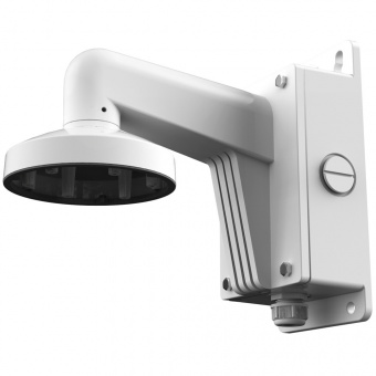 Hikvision DS-1273ZJ-135B Настенный кронштейн, белый, для купольных камер, идёт с монтажной коробкой, алюминий, 136×243×290мм.