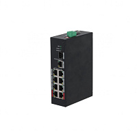 Dahua DH-PFS3110-8ET-96 10-портовый 100-мегабитный коммутатор с PoEх8