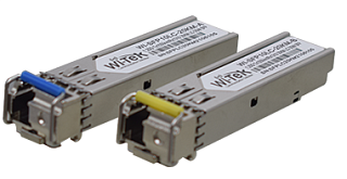 Wi-Tek Модуль SFP WI-SFP10LC-20KM, WDM, дальность до 20км (14dB), комплект 2шт 1310/1550нм, шт