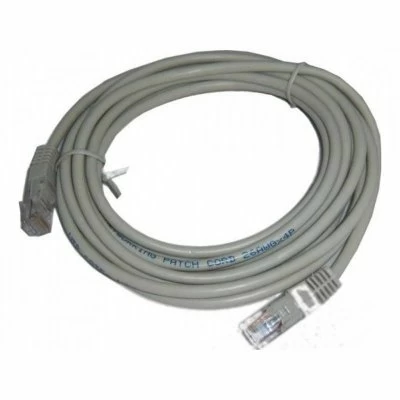 Патч-корд UTP Cat 5e серый 1м. ITK IEK