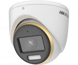 Hikvision DS-2CE70DF3T-MFS(2.8mm) 2Мп уличная купольная HD-TVI камера с LED подсветкой до 20м.