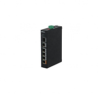 Dahua DH-PFS3106-4ET-60; 4-портовый 100-мегабитный коммутатор с PoE