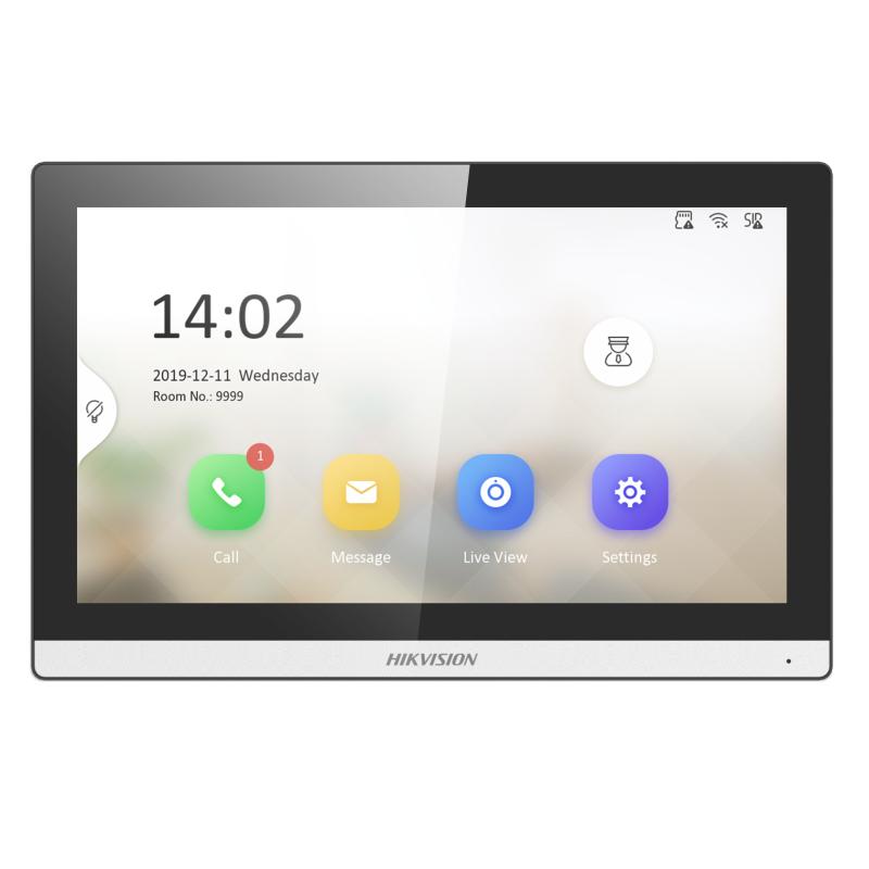 Hikvision DS-KH6350-TE1; 7“ IP видеодомофон. 7" цветной TFT LCD экран.