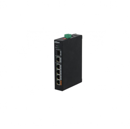 Dahua DH-PFS3106-4ET-60; 4-портовый 100-мегабитный коммутатор с PoE