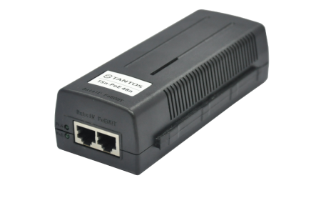 Tantos TSn-PoE48n PoE инжектор для сетей 10/100/1000 BaseT.