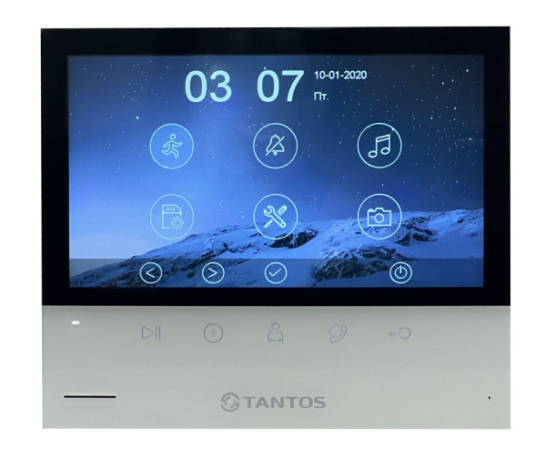 Tantos Selina HD M (VZ или XL) Монитор видеодомофона 7 дюймов с сенсорными кнопками