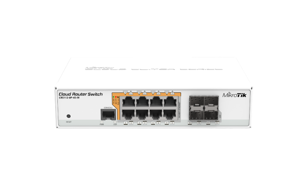 MikroTik CRS112-8P-4S-IN Коммутатор