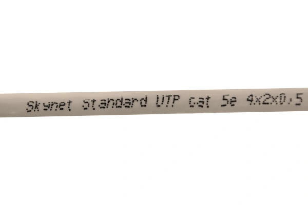 Кабель U/UTP cat 5e внутренний Skynet