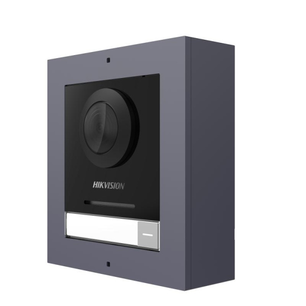 Hikvision DS-KD8003-IME1(B)/Surface 2Мп IP вызывная панель c ИК-подсветкой, накладная.