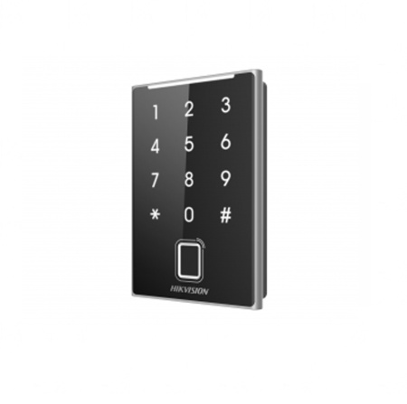 Hikvision DS-K1109EKFB Считыватель EM карт с поддержкой Bluetooth, отпечатков пальца, ПИН-код