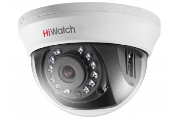 HiWatch DS-T201(B) (3,6 мм) внутренняя купольная HD-TVI камера