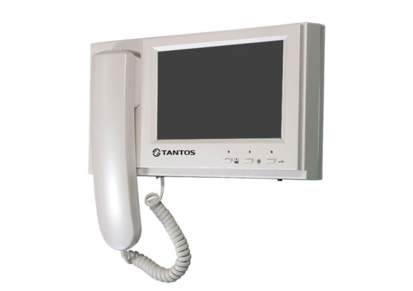 Tantos LOKI (VZ или XL) Монитор видеодомофона 7 дюймов, управление кнопками на консоли.