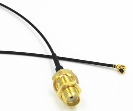 Приток U.FL-SMA; Антенный переходник для подключения внешней антенны КОП-02.4,-02.4К,-04,