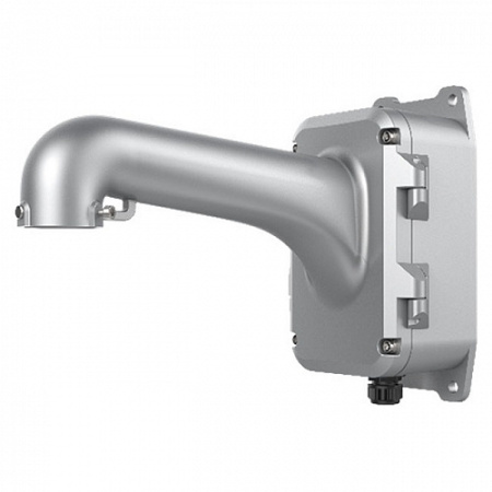 Hikvision DS-1604ZJ-Pole-P Крепление на столб, серое, для скоростных поворотных купольных камер.