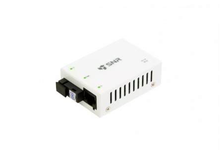 Медиаконвертер SNR-CVT-100B-V2 10/100-Base-T / 100Base-FX, Tx/Rx: 1550/1310нм, V2