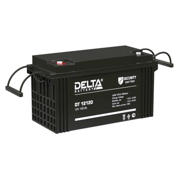 Аккумуляторная батарея Delta DT 12120 (12V / 120Ah)