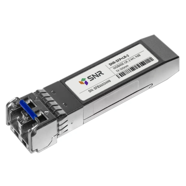 Модуль SNR SFP+ оптический, дальность до 2км (9dB), 1310нм