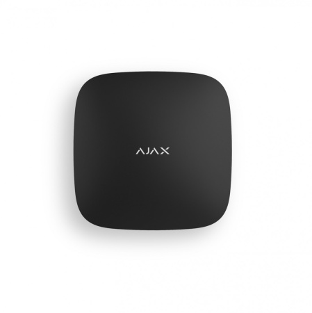 Ajax Hub 2 Plus black Смарт-централь с фотоверификацией тревог